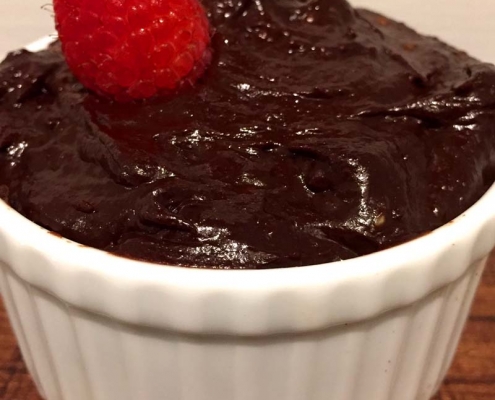 Vegan Avocado Chocolate Mousse