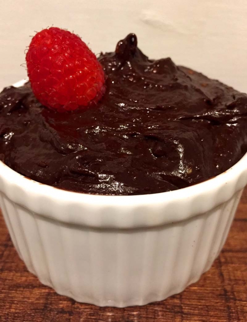 Vegan Avocado Chocolate Mousse