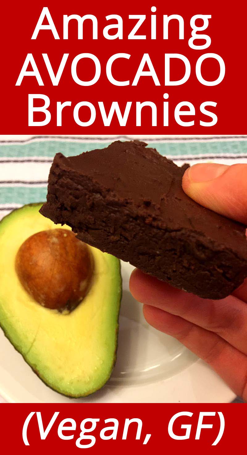 Avocado Brownies (Vegan and Gluten-Free)