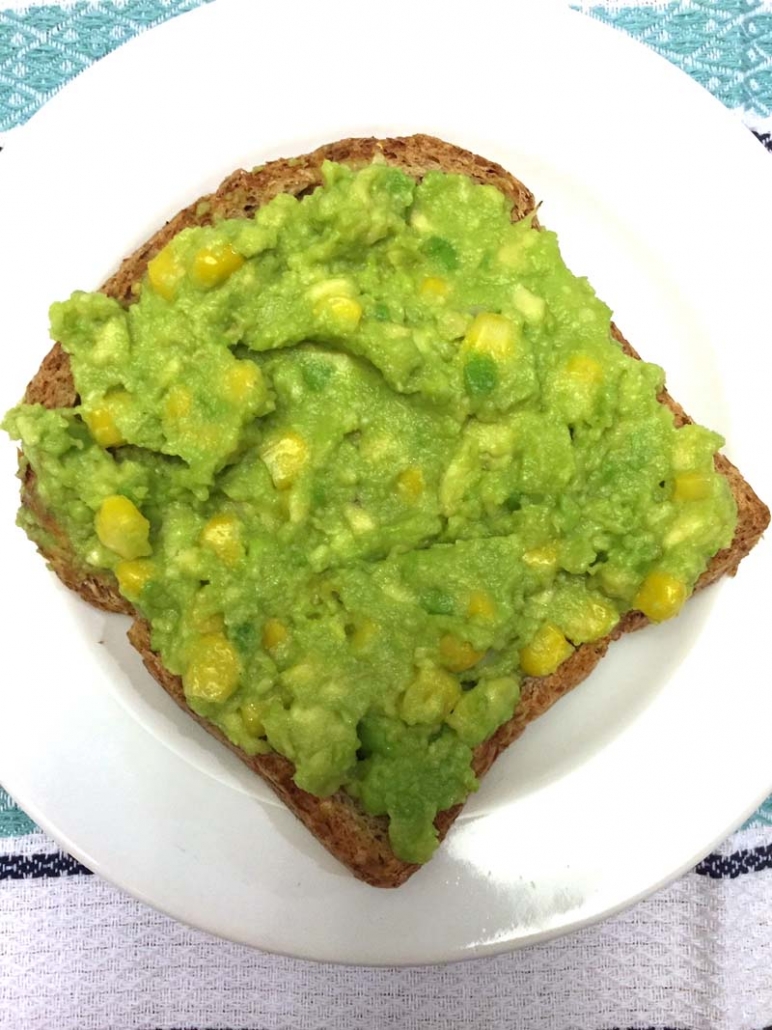 easy avocado toast