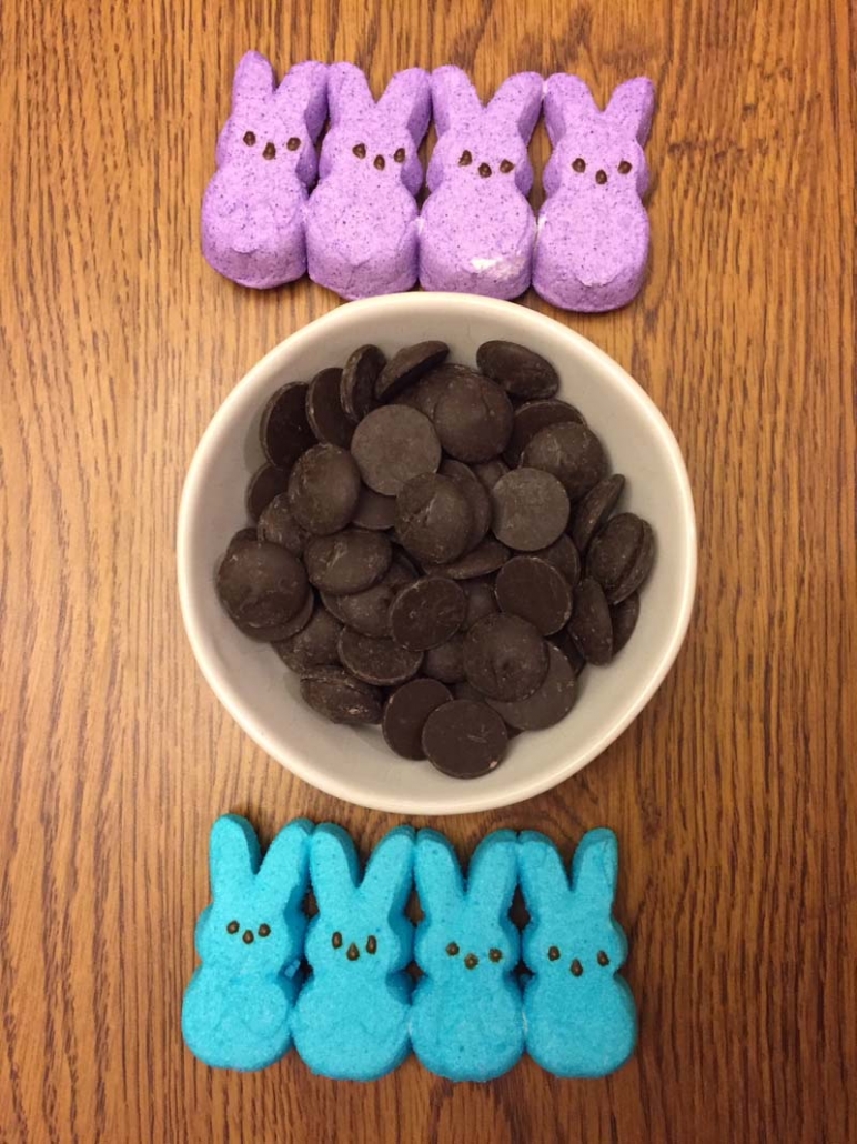 Chocolate Covered Peeps Ingredients