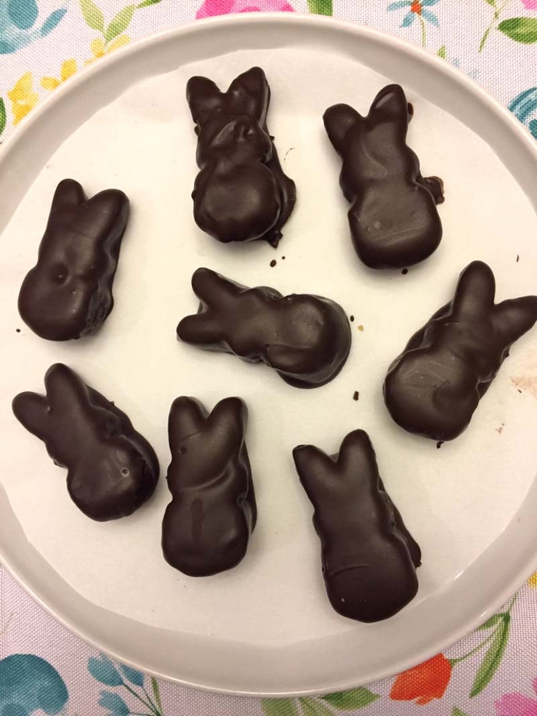 Easy Chocolate Covered Peeps Recipe