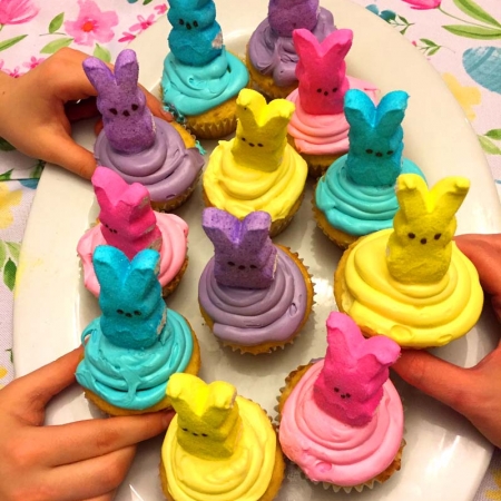 Easter Peeps Cupcakes