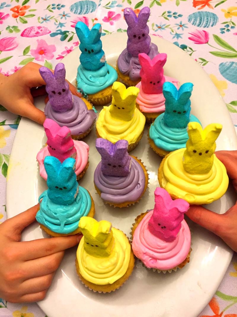 Easter Peeps Cupcakes