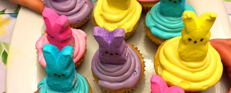 Easter Peeps Cupcakes