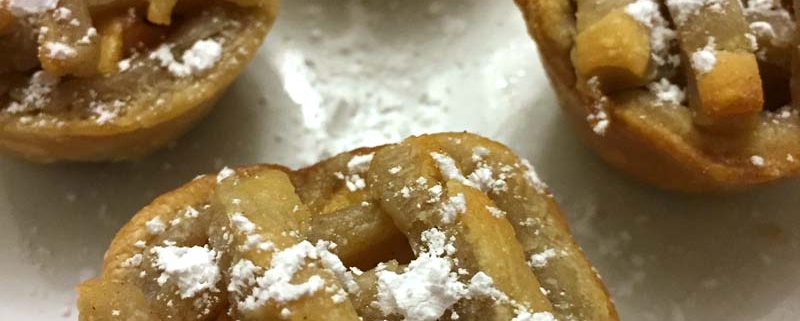 Mini Apple Pies Made In A Muffin Tin