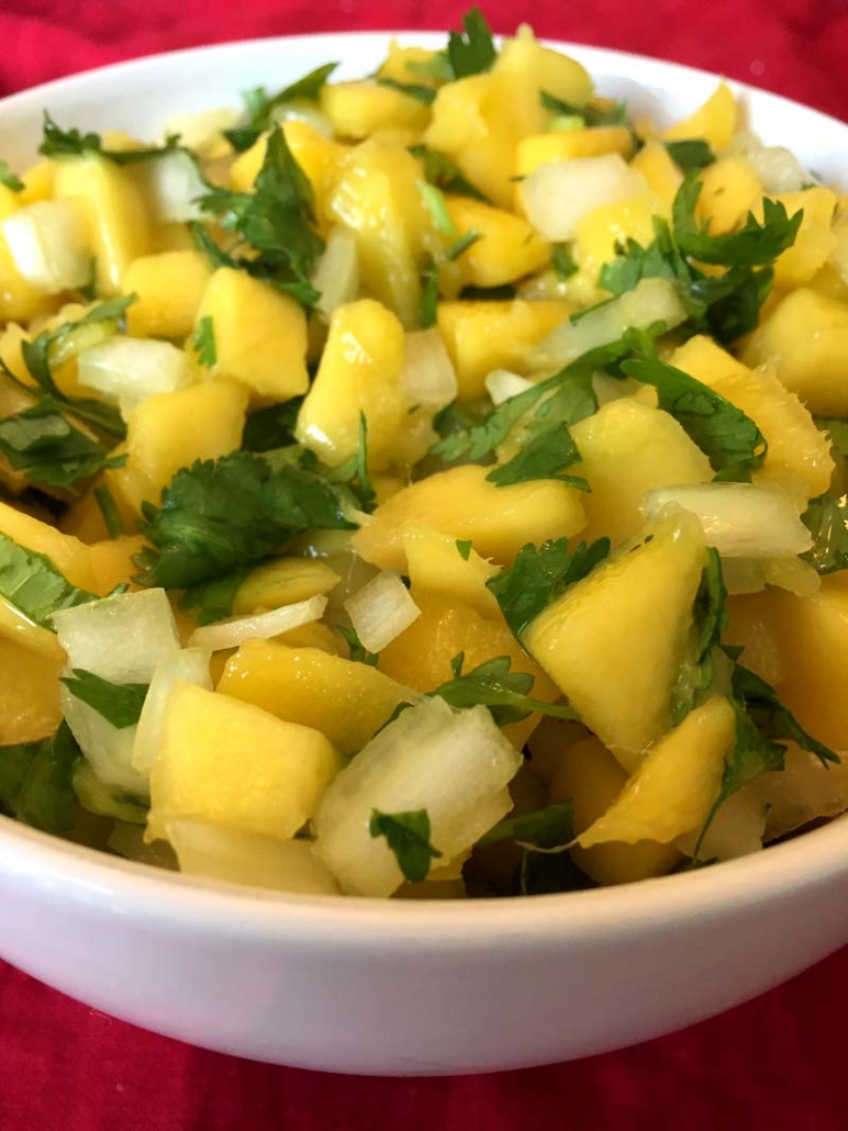 easy mango salsa