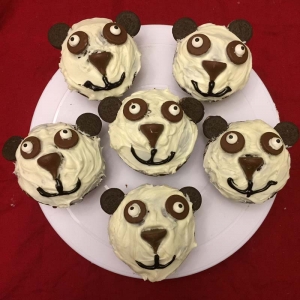 panda cupcakes