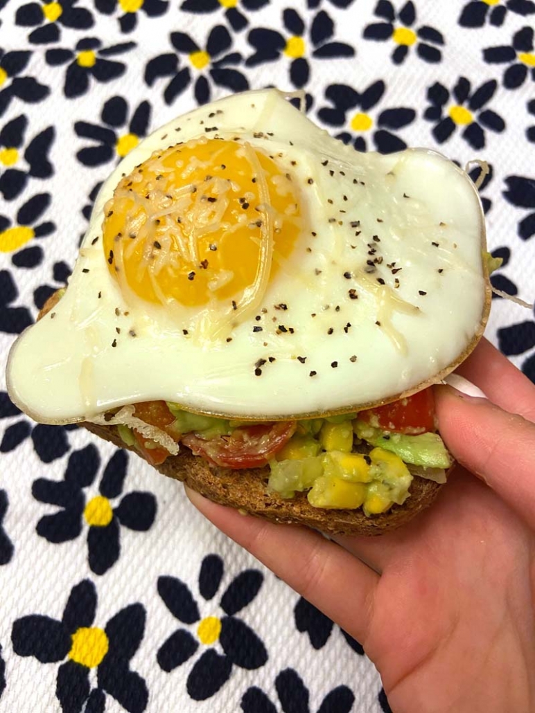 healthy avocado toast