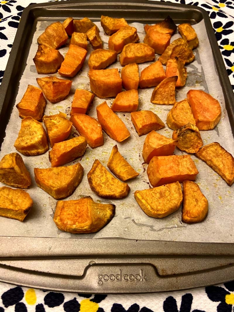 baked sweet potato