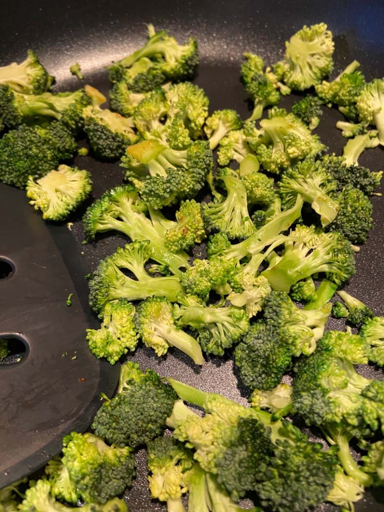 healthy sauteed broccoli