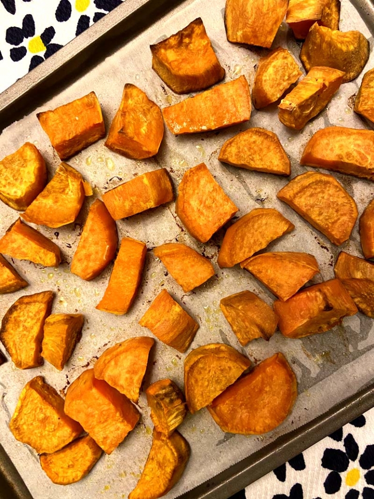 easy roasted sweet potato