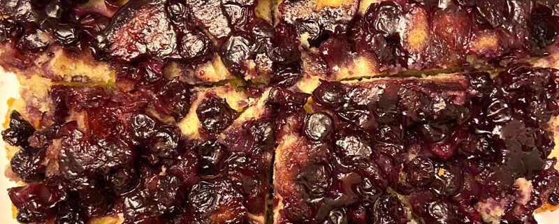 Upside Down Blueberry Cake Recipe