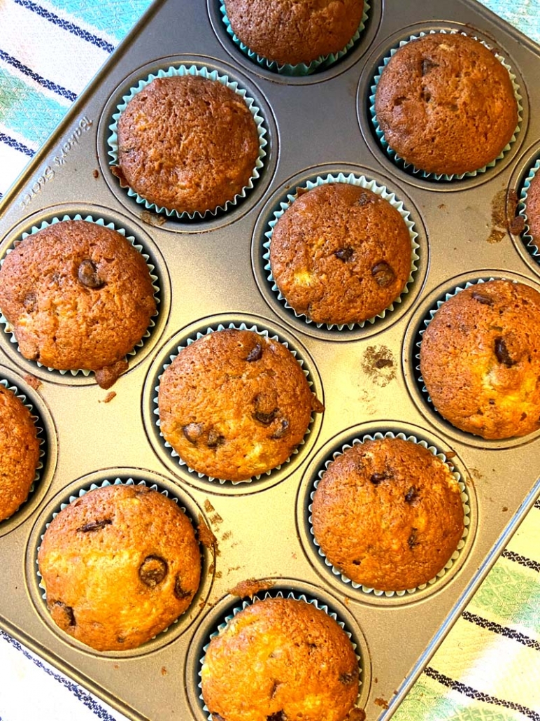 easy banana muffins