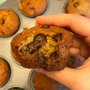 Banana Chocolate Chip Muffins