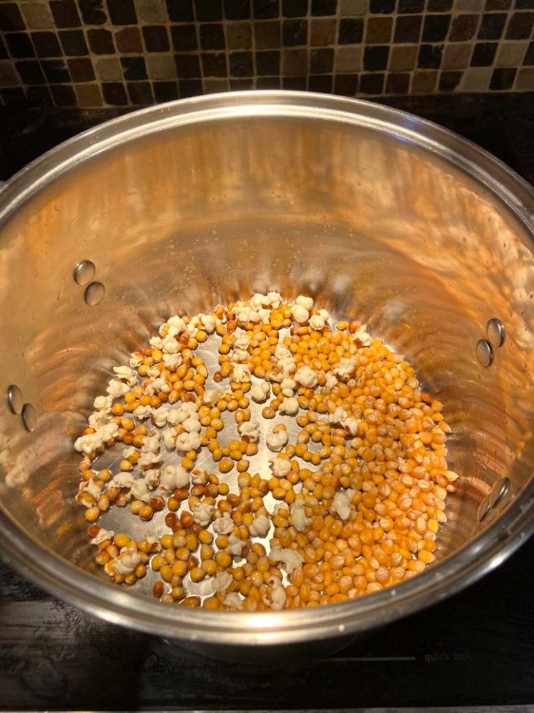 healthy homemade popcorn