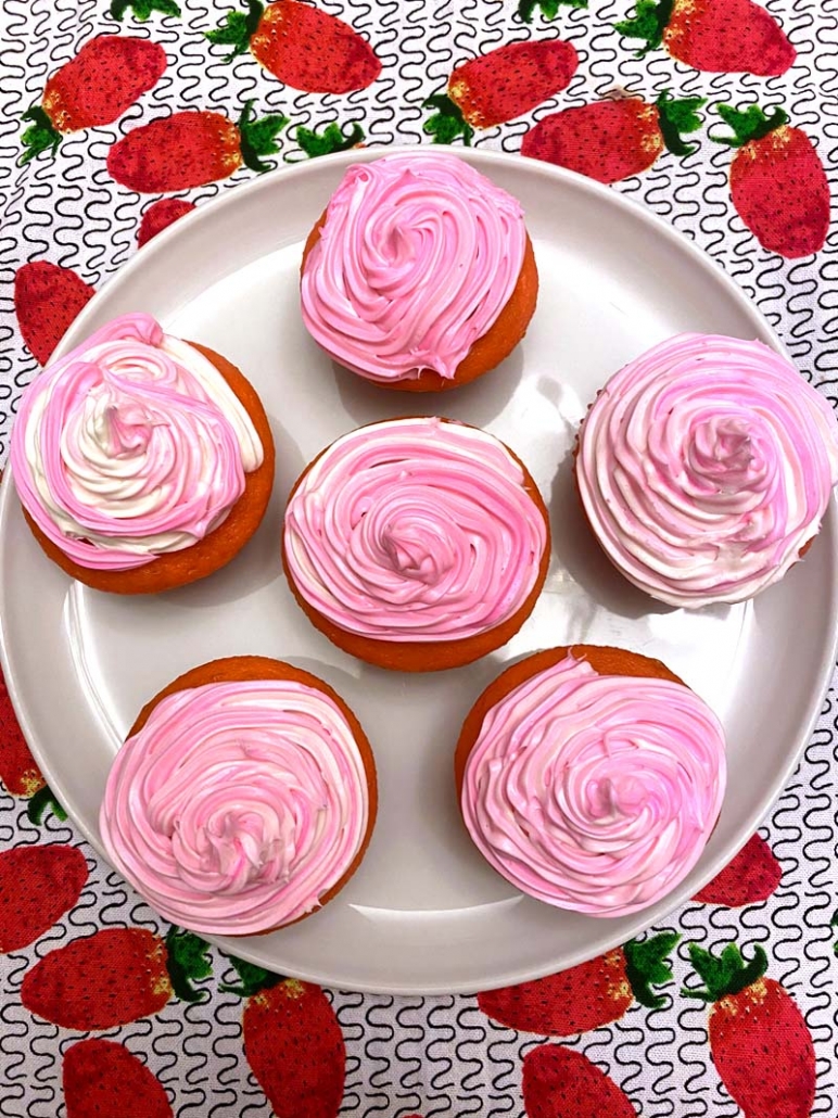 tasty cupcakes pink