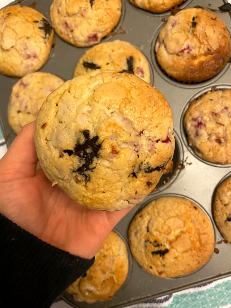 Raspberry muffins