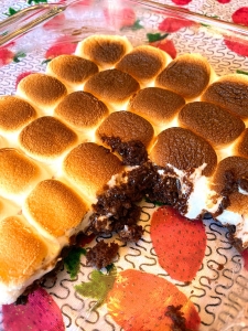 Marshmallow S'mores Brownies With Brownie Mix