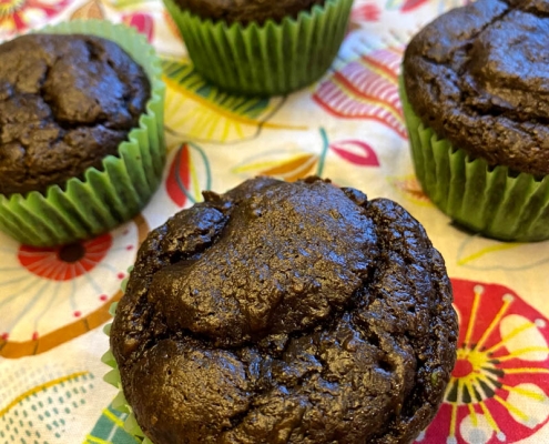 Chocolate Avocado Muffins Recipe