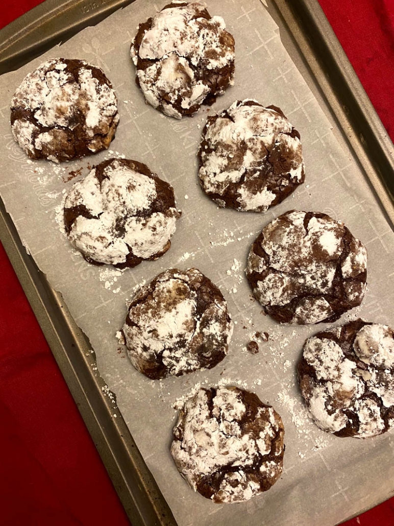 crinkle cookies