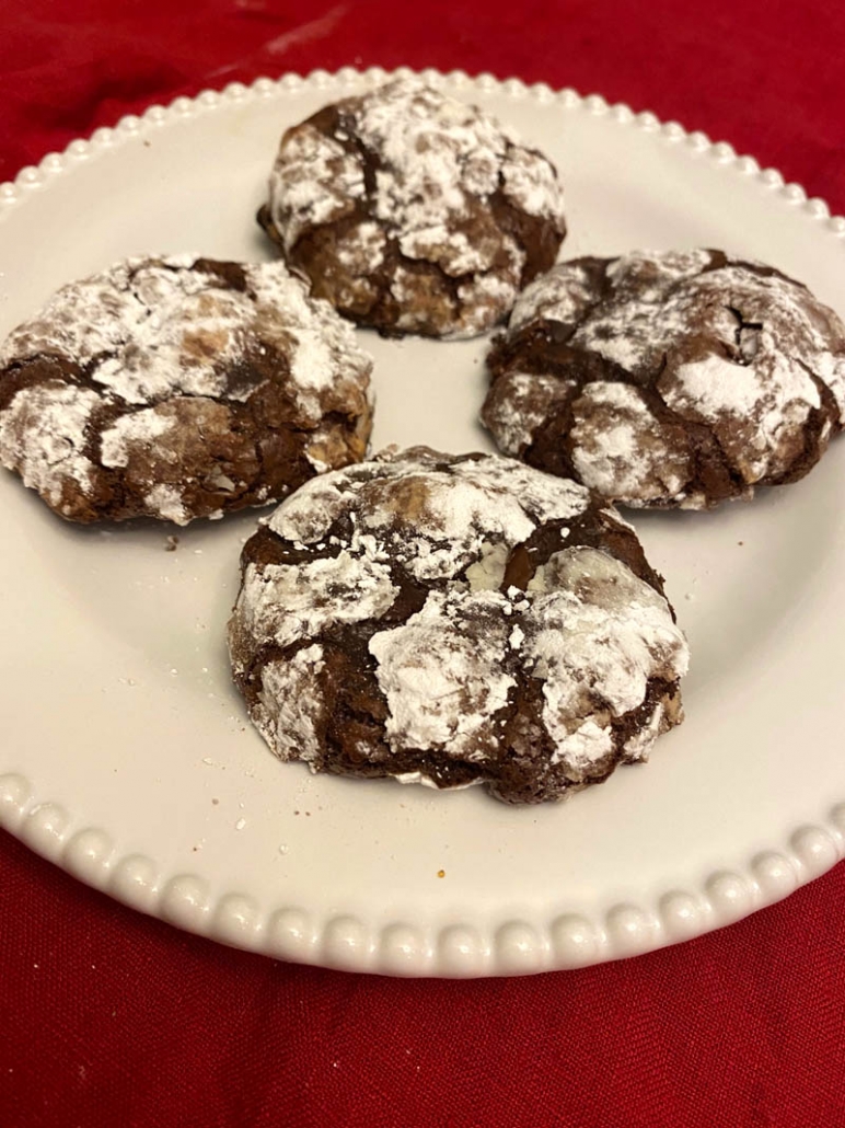 double chocolate cookies