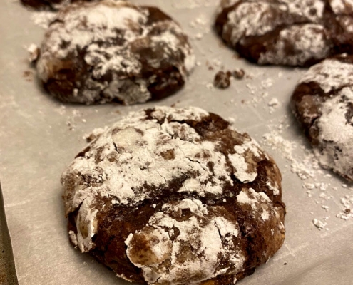Chocolate Crinkle Cookies Recipe