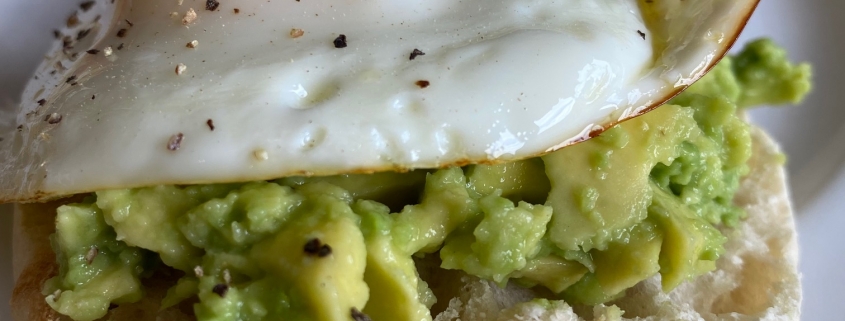 English Muffins Avocado Toast Recipe With Eggs