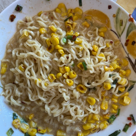 Ramen Noodles Recipe With Egg And Corn