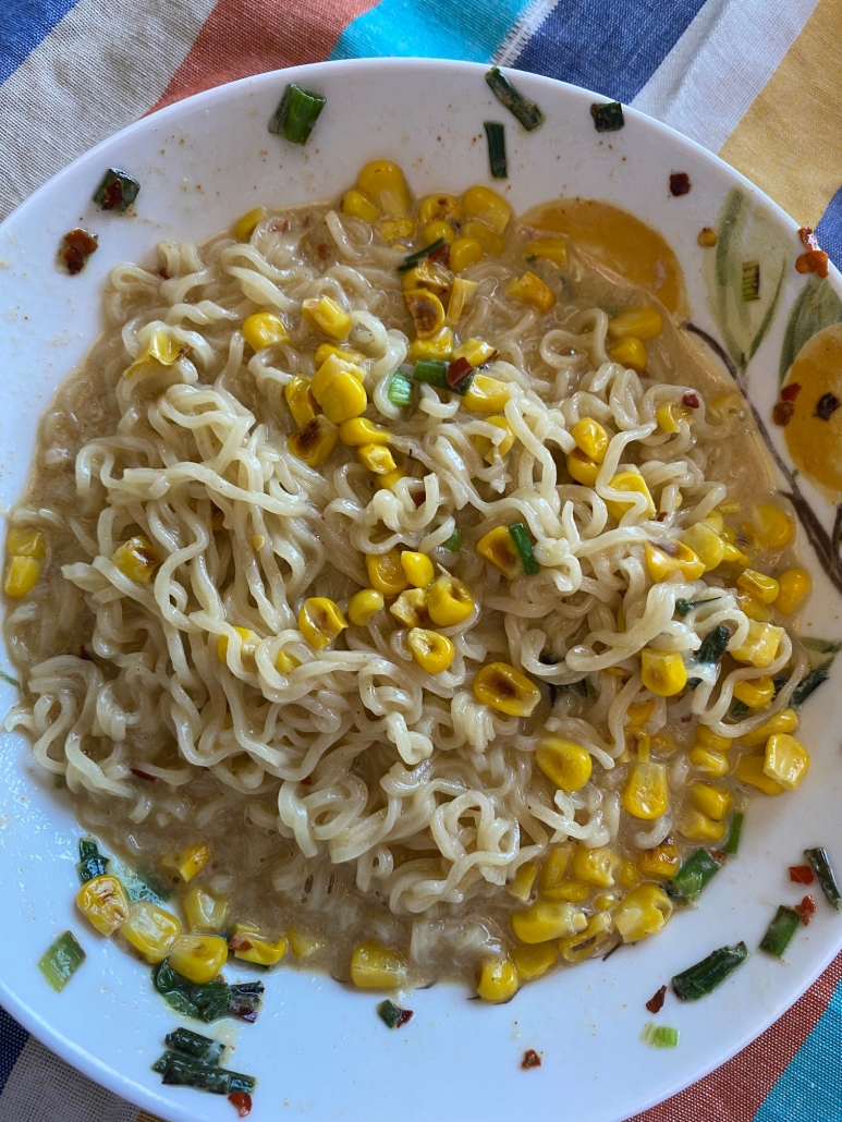Ramen Noodles Recipe With Egg And Corn