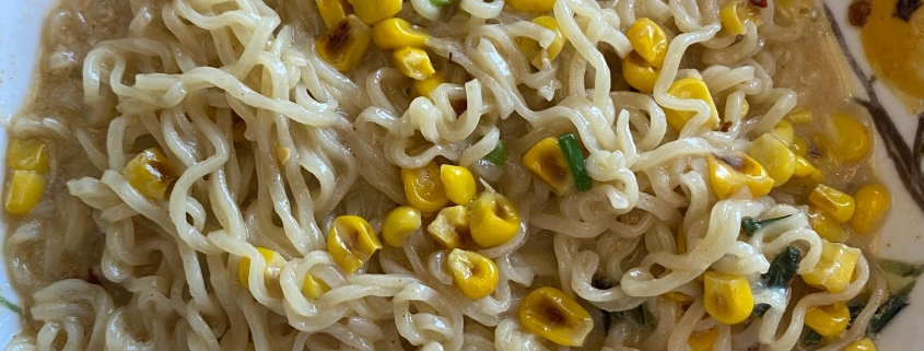 Ramen Noodles Recipe With Egg And Corn