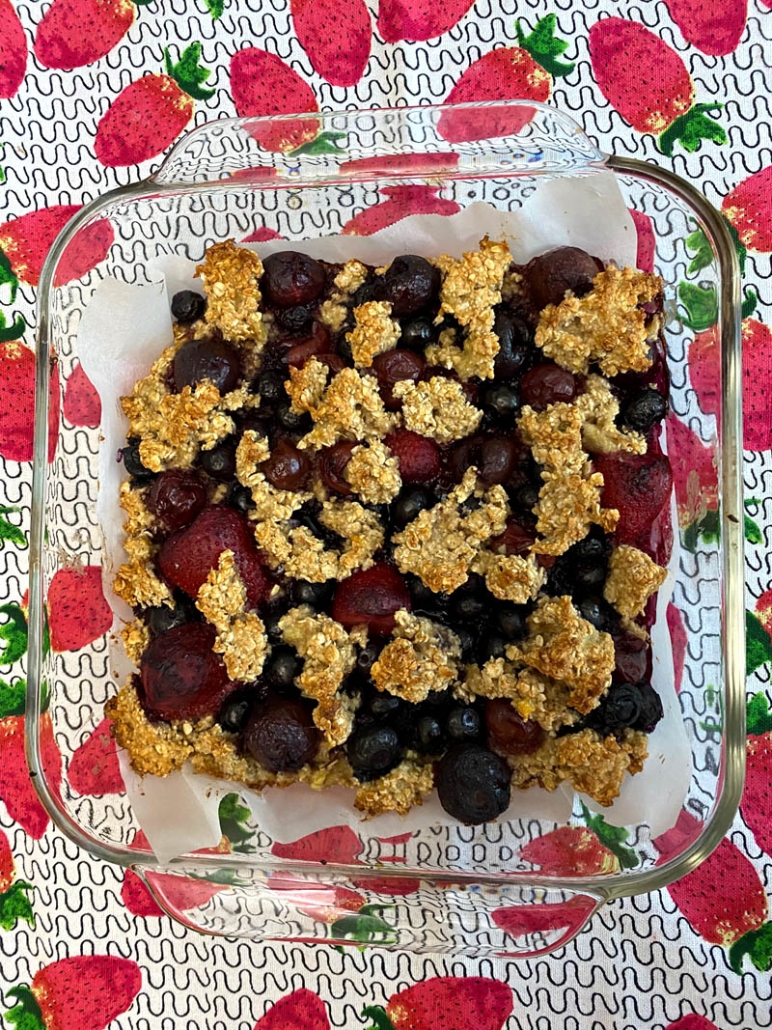 easy baked oats berries