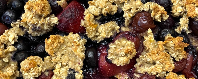 baked oatmeal recipe with frozen berries