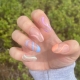 summer pastel nails design multicolor swirls
