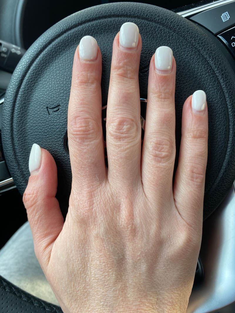 Super White Nails - Whitest Dip Manicure Color DIY Manicure