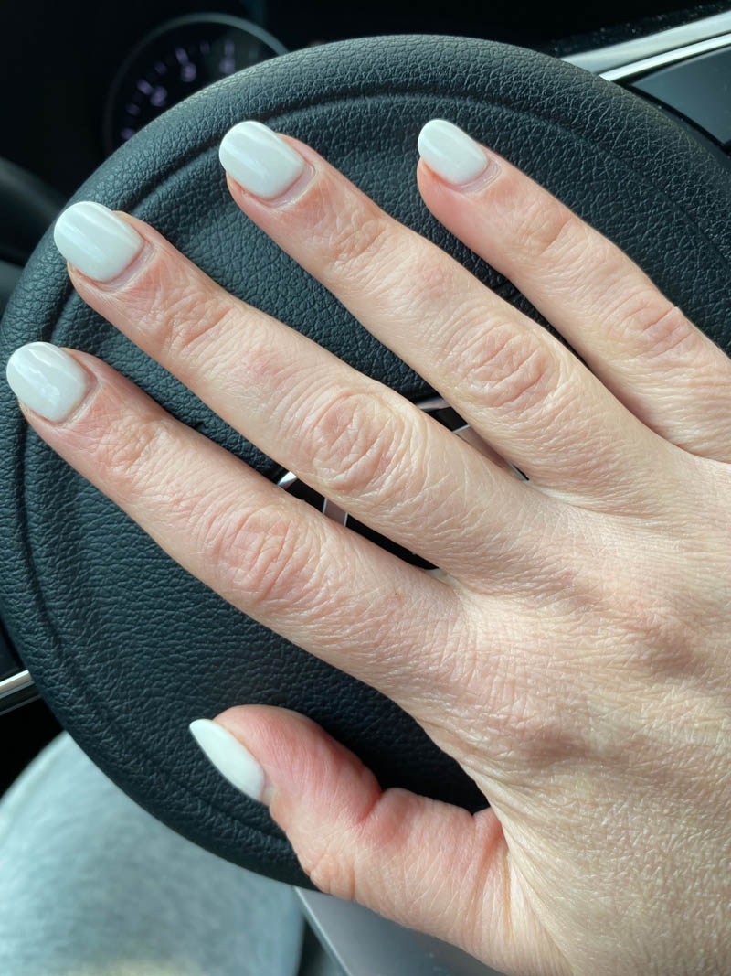 Super White Nails - Whitest Dip Manicure Color Tutorial