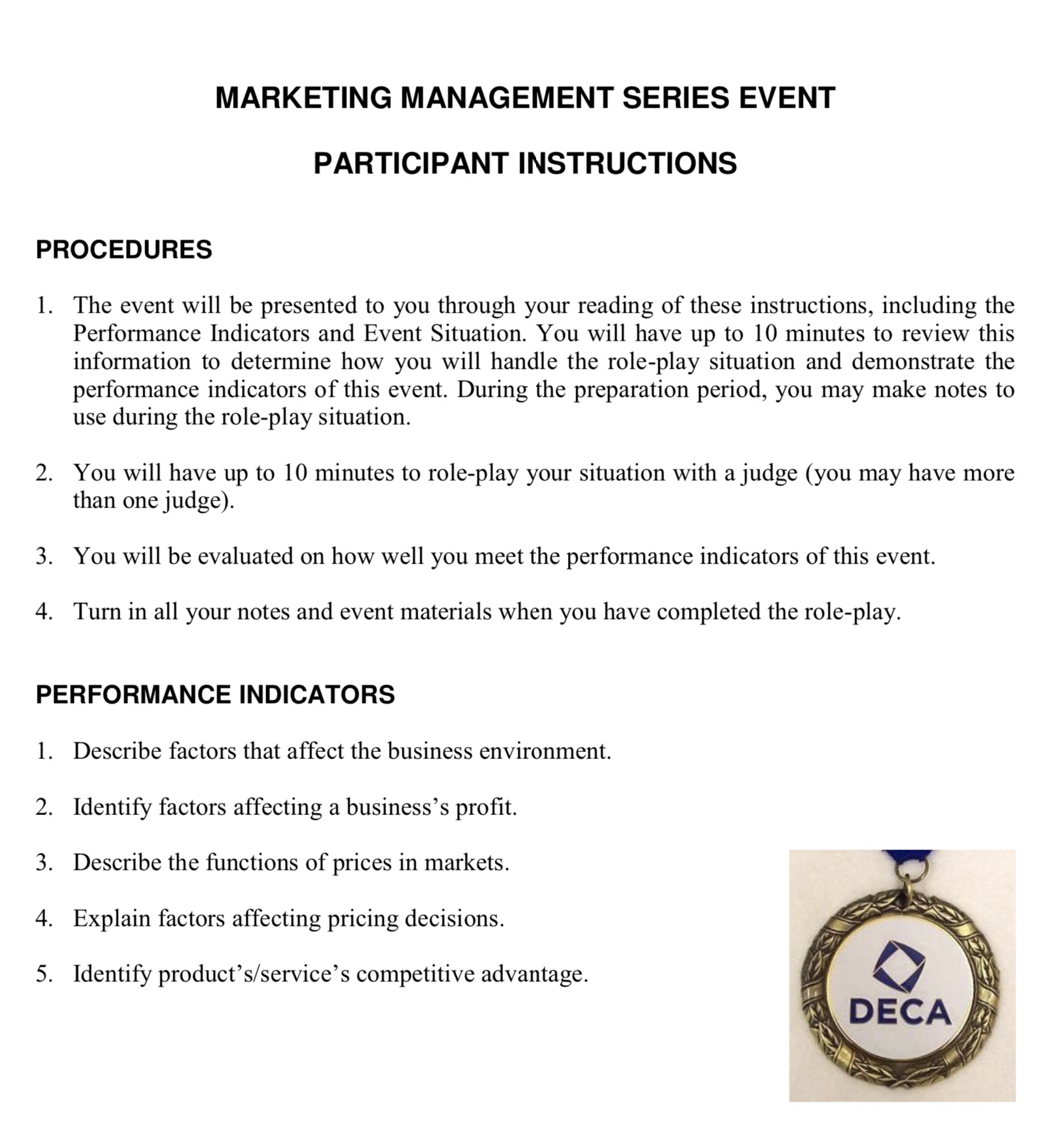 marketing management deca case study