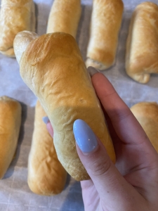 Salami and Cheese Pillsbury Roll-Ups out of Biscuit Dough