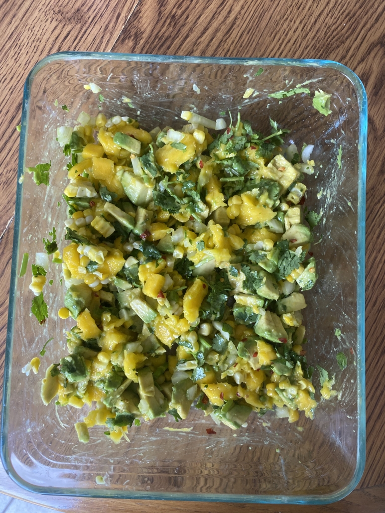 Mango salsa creative