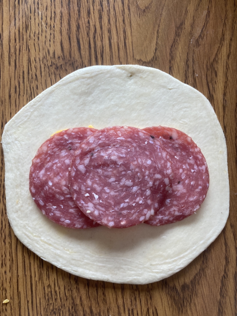 Salami lunch