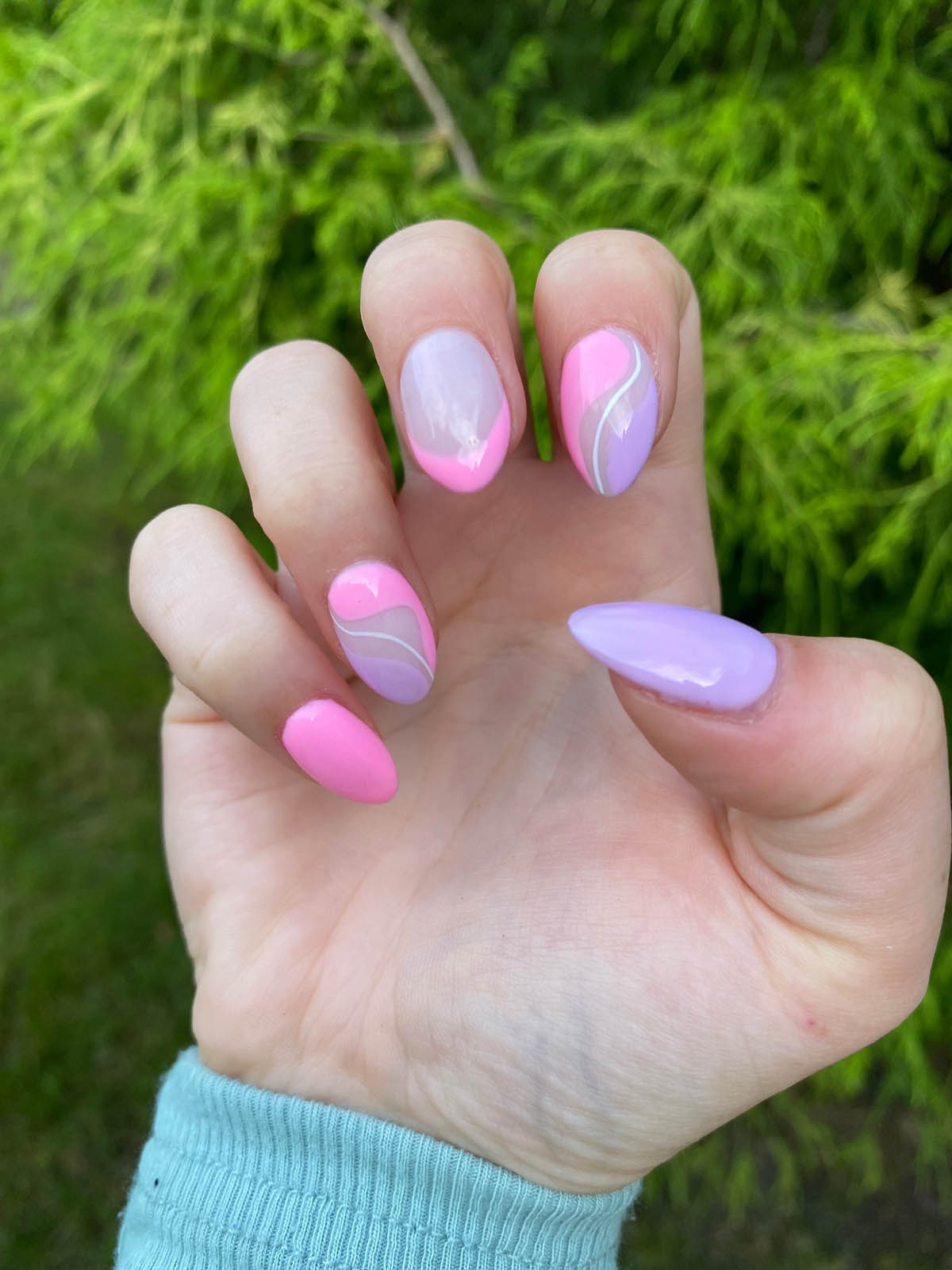 Pink And Purple Nails Design Inspo 