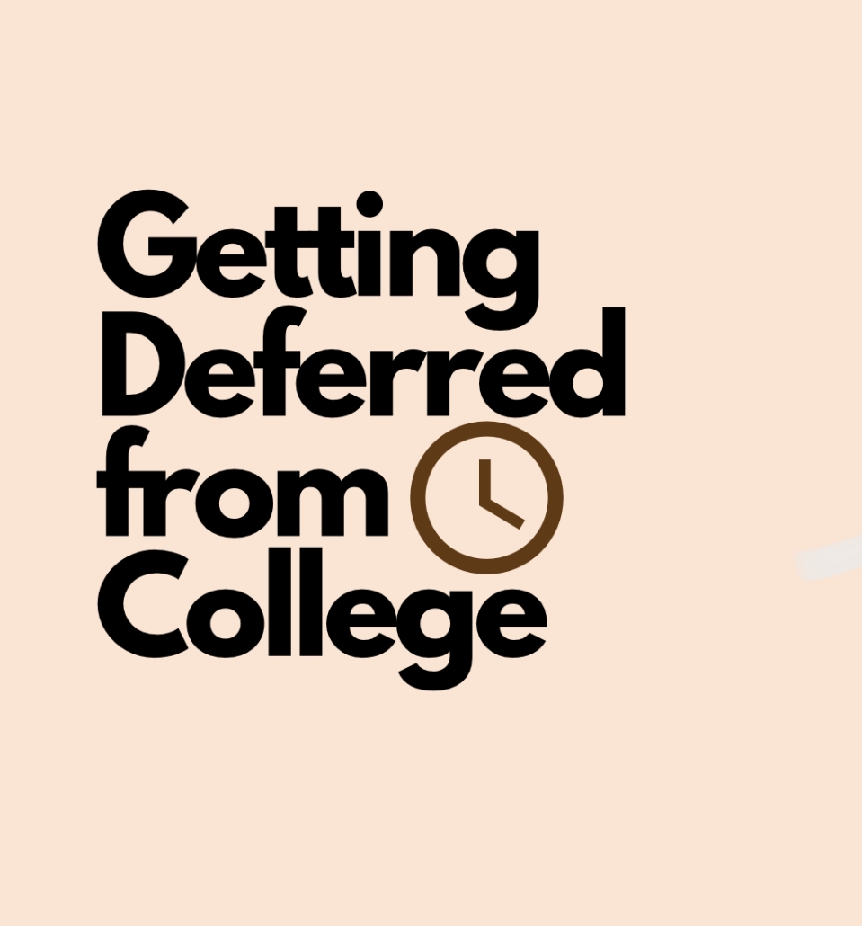 What to do when deferred from college 