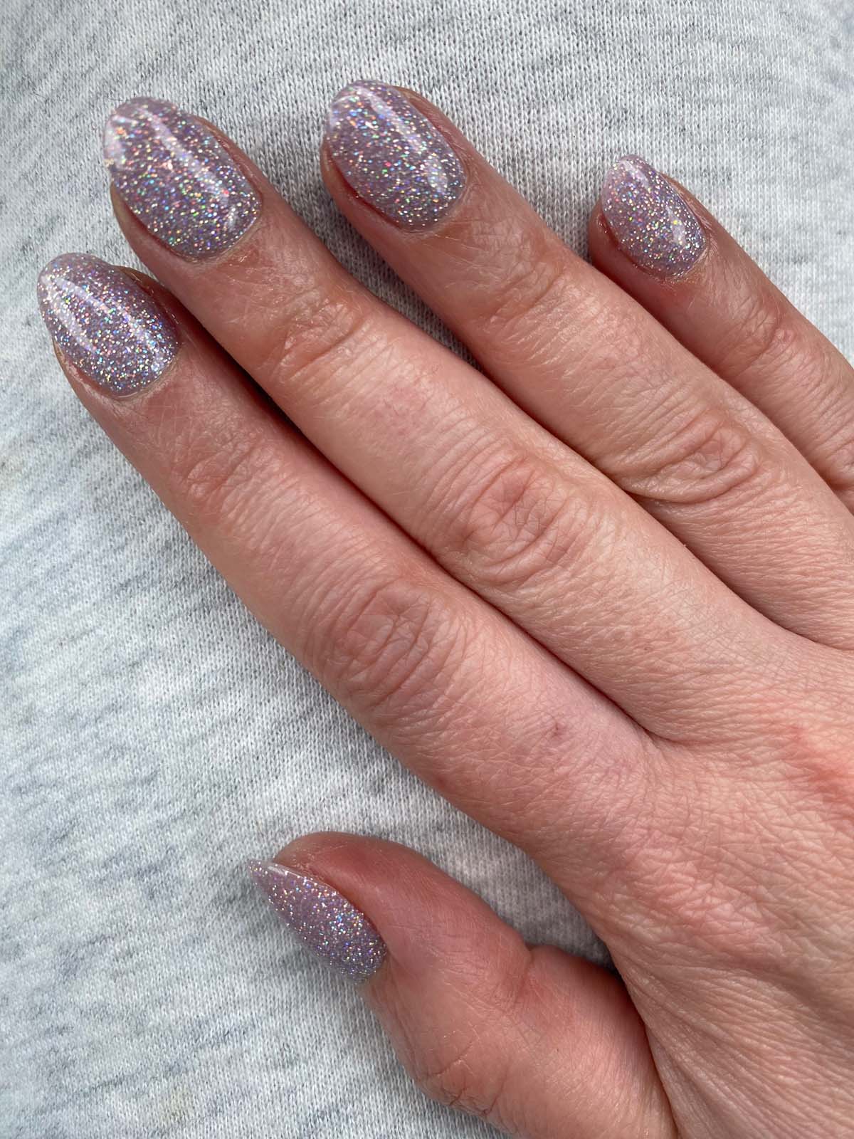 Silver Sparkly Glitter Nails Vibrant Guide