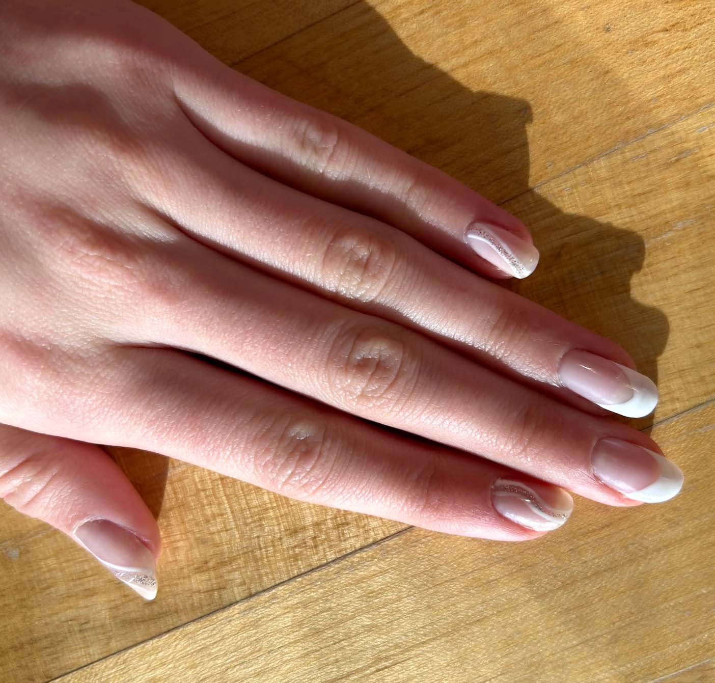 White French Tip Nails With Design Vibrant Guide