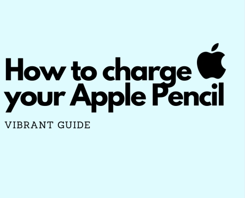 How to charge your apple pencil