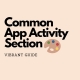 Common App Activity Section