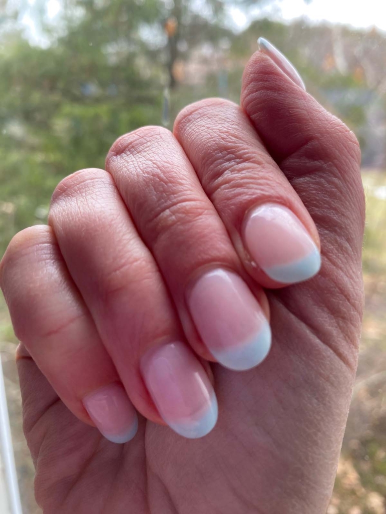 French tip nail colors