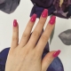 Cute pink summer nails