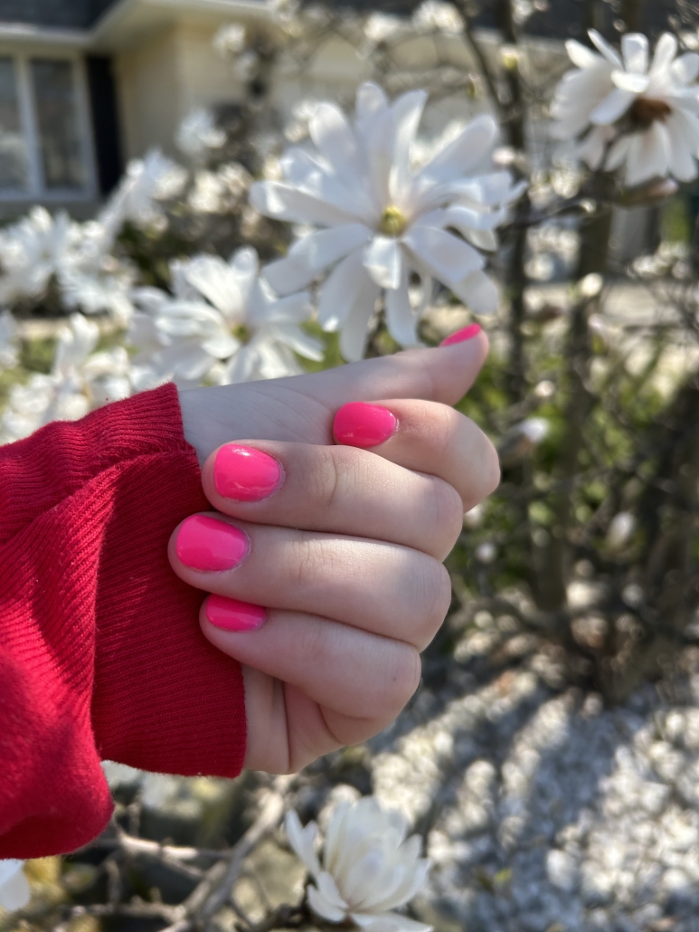 Hot pink nail ideas