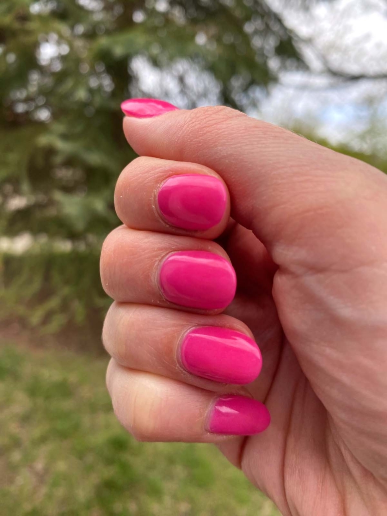 Magenta Nails